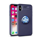Uray Store Apple İphone Xs Max Kılıf Range Yüzüklü Silikon - Mavi