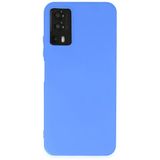 Uray Store General Mobile Gm 23 Kılıf First Silikon - Mavi