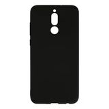 Uray Store Huawei Mate 10 Lite Kılıf Nano İçi Kadife Silikon - Siyah