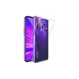 Uray Store Realme 5İ Kılıf Lüx Şeffaf Silikon