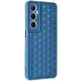 Uray Store Realme C65 Kılıf Petek Silikon Kapak - Mavi