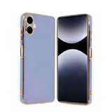Uray Store Samsung Galaxy A06 Kılıf Volet Silikon - Mavi