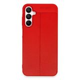 Uray Store Samsung Galaxy A25 5G Kılıf Auto Focus Kapak - Kırmızı
