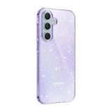 Uray Store Samsung Galaxy A25 5G Kılıf Glow Kapak - Mor