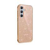 Uray Store Samsung Galaxy A25 5G Kılıf Glow Kapak - Turuncu