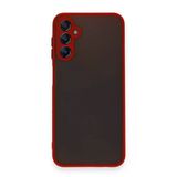 Uray Store Samsung Galaxy A25 5G Kılıf Montreal Silikon Kapak - Kırmızı