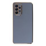 Uray Store Samsung Galaxy A52 Kılıf Volet Silikon - Mavi