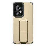 Uray Store Samsung Galaxy A53 5G Kılıf Mega Standlı Silikon - Gold
