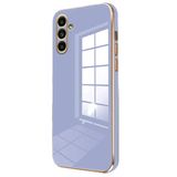 Uray Store Samsung Galaxy A55 5G Kılıf Volet Silikon - Mavi