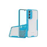 Uray Store Samsung Galaxy S23 Plus Kılıf Platin Silikon - Mavi
