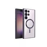Uray Store Samsung Galaxy S23 Ultra Kılıf Kross Magneticsafe Kapak - Mor