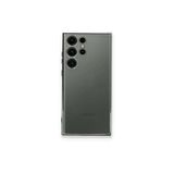 Uray Store Samsung Galaxy S23 Ultra Kılıf Razer Lensli Silikon - Gümüş