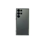 Uray Store Samsung Galaxy S23 Ultra Kılıf Razer Lensli Silikon - Yeşil