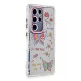 Uray Store Samsung Galaxy S23 Ultra Kılıf Reflexion Desenli Kapak - Desen 8