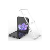 Uray Store Samsung Galaxy Z Flip 3 Kılıf Fold Tpu Silikon - Şeffaf