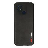 Uray Store Xiaomi Redmi 10C Kılıf Loop Deri Silikon - Siyah