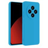 Uray Store Xiaomi Redmi 14C Kılıf Nano İçi Kadife Silikon - Mavi
