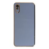 Uray Store Xiaomi Redmi 9A Kılıf Volet Silikon - Mavi
