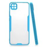 Uray Store Xiaomi Redmi 9C Kılıf Platin Silikon - Mavi
