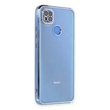 Uray Store Xiaomi Redmi 9C Kılıf Razer Lensli Silikon - Açık Mavi