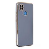 Uray Store Xiaomi Redmi 9C Kılıf Volet Silikon - Mavi