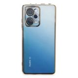 Uray Store Xiaomi Redmi Note 12 Pro 5G Kılıf Razer Lensli Silikon - Gold