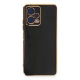 Uray Store Xiaomi Redmi Note 12 Pro 5G Kılıf Volet Silikon - Siyah