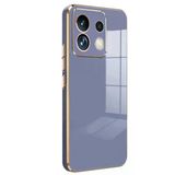Uray Store Xiaomi Redmi Note 13 5G Kılıf Volet Silikon - Mavi