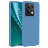 Uray Store Xiaomi Redmi Note 13 Pro 4G Kılıf First Silikon - Mavi
