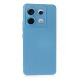 Uray Store Xiaomi Redmi Note 13 Pro 5G Kılıf Nano İçi Kadife Silikon - Mavi