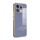 Uray Store Xiaomi Redmi Note 13 Pro 5G Kılıf Volet Silikon - Mavi