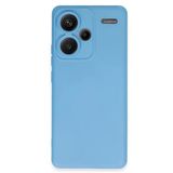 Uray Store Xiaomi Redmi Note 13 Pro Plus Kılıf Nano İçi Kadife Silikon - Mavi