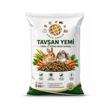 URAZ LÜKS YONCALI TAVŞAN YEMİ 5 KG (KEMİRGEN-HAMSTER-TAVŞAN-GİNEPİG)