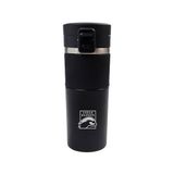 Urban Badger Paslanmaz Çelik Siyah Termos 480ml, Dayanıklı Kamp Ekipmanları, Kamp Aksesuarları, Açık Hava Sporları, Doğa Sporları, Yürüyüş, Kamp Mutfağı, Kamp Malzemeleri