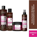 Urban Care Argan Oil & Keratin Güçlendirici Saç Bakım Seti Vegan Formül 4'lü Set