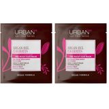 URBAN Care Argan Yağı & Keratin Kolay Kırılan Saçlara Özel Duş Öncesi Saç Bakım Maskesi 50 ml- Vegan 2li paket