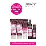 Urban Care Argan Yağı&keratin Kolay Kırılan Yıpranmış Saçlara Özel Saç Bakım Seti-vegan