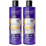 Urban Care Biotin & Keratin Dökülme Karşıtı ve Sağlıklı Uzamaya Yardımcı Saç Bakım Şampuanı, 350 Mililitre, Vegan (2 paketi)