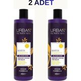 Urban Care Biotin ve Keratin Içeren Dökülme Karşıtı Güçlendirici Saç Kremi 330 ml 2 Adet