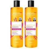 Urban Care Brazilian Keratin Saç Bakım Şampuanı, 350 ml (2 paketi)