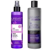 Urban Care Expert Biotin Kafein 350 ml Şampuan + Turunculaşma Karşıtı 200 ml Mor Sıvı Saç Kremi