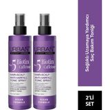 Urban Care Expert Biotin & Kafein Saç Bakım Sprey Tonik 200 ml x 2 Kokusuz Sürdürülebilir Malzeme
