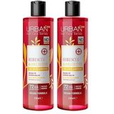 Urban Care Hibiscus & Shea Butter Bukle Belirginleştirici Saç Bakım Şampuanı, 350 Mililitre, Vegan (2 paketi)