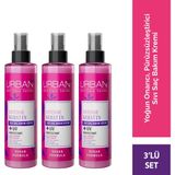 Urban Care Intense Keratin 3'Lü Set İpeksi Yumuşaklık Sağlayan Vegan İçerikli Sıvı Krem