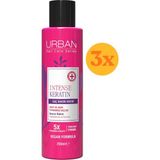 Urban Care Intense Keratin Aşırı Yıpranmış Saçlara Özel Saç Bakım Kremi 250 ml - 3 Adet
