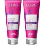 URBAN Care Intense Keratin Aşırı Yıpranmış Saçlara Özel Saç Bakım Kremi 250 ml- Vegan (2 paketi)
