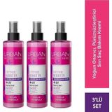 Urban Care Intense Keratin Aşırı Yıpranmış Saçlara Özel Sıvı Saç Kremi Ve Fön Suyu 3X200 Ml - Vegan