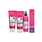Urban Care Intense Keratin Serisi Asiri Yipranmis Saclara Ozel 3'Lu Bakim Seti-Vegan