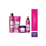 Urban Care Intense & Keratin Yoğun Hasar Onarıcı Şampuan Krem Maske Sıvı Krem Saç Bakım Seti 4'lü-vegan