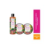 Urban Care Monoi Oil & Ylang Ylang Canlandırıcı ve Nemlendirici 3'lü Set-Duş Jeli Peeling Losyon
